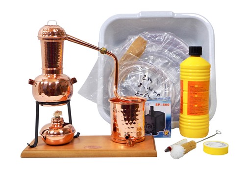 CopperGarden ARABIA 0,5 Liter Destille | meldefreies SORGENFREI Starter Set