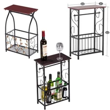 3 Colors Table Bathroom Organizer Rack Holder Paper Toilet Storage Magazine US