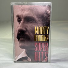 Marty Robbins Super Hits Country Pop Rock Cassette Good