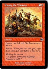 Empty the Warrens (Retro Frame) 318 Dominaria Remastered