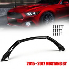 3pc For 2015-2017 Mustang Gt Performance Front Bumper Lip Chin Spoiler Splitter 3pc For 2015-2017 Mustang Gt Performance Front Bumper Lip Chin Spoiler Splitter