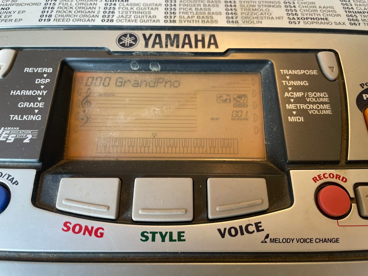 【値下げ】ヤマハ ポータトーン 61鍵盤 電子キーボード PSR-280 Yamaha PSR-280 portatone electronic keyboard 61 keys 6 track MIDI