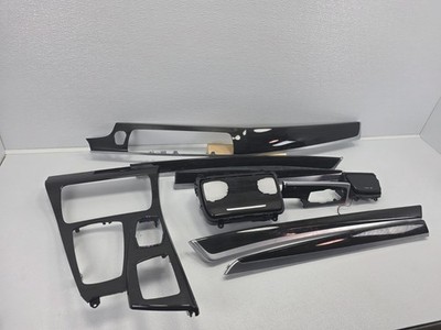 BMW 2011-2016 F10 Fineline Anthracite Interior Trim Molding Set OEM