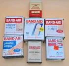 Vintage Band-Aid Tin Lot Johnson & Johnson Advertising Medical Tins Sentinel