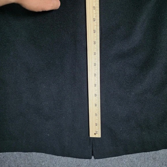 Vintage Brookstreet Raleigh Washington Cashmere Overcoat Sz 42 Single Breasted - product detail image 10