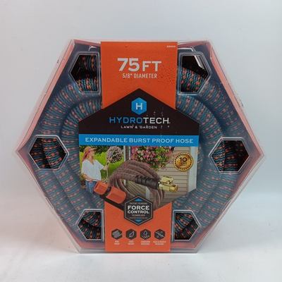 #ad #ad HydroTech 8990C3 5 8quot; x 75#x27; Expandable Burst Proof Hose Orange $54.95
