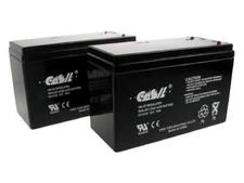 2x Leoch Peg Perego DJW12-8HD 12V-7AH/20HR Replacement Battery By Casil 12V 7Ah