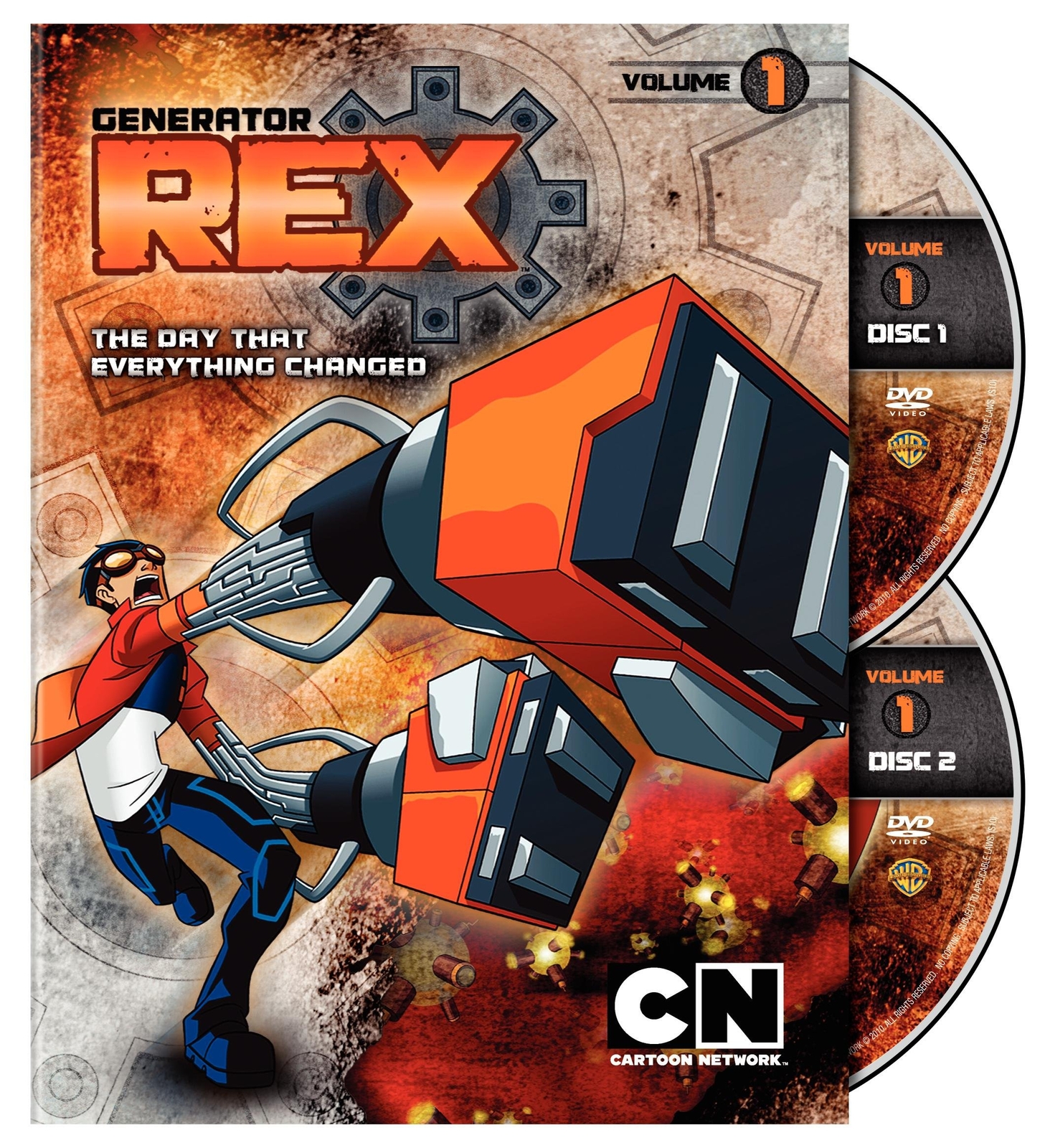 Generator Rex, Vol. 1 (DVD) Daryl Sabara Grey DeLisle Wally Kurth John DiMaggio
