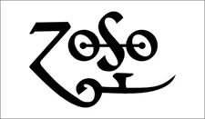 Vinyl Decal for Window - Led-Zeppelin (Zoso), Various Sizes & Colors