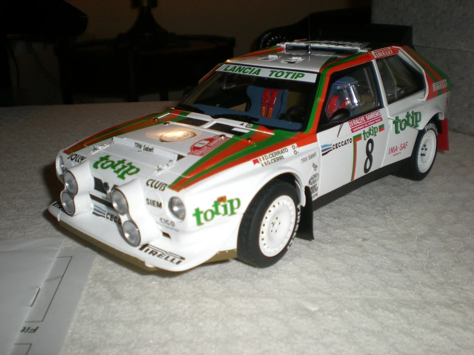 AUTOART 1.18 LANCIA DELTA S 4 RALLY SAN REMO 1986 - Immagine 2 di 4
