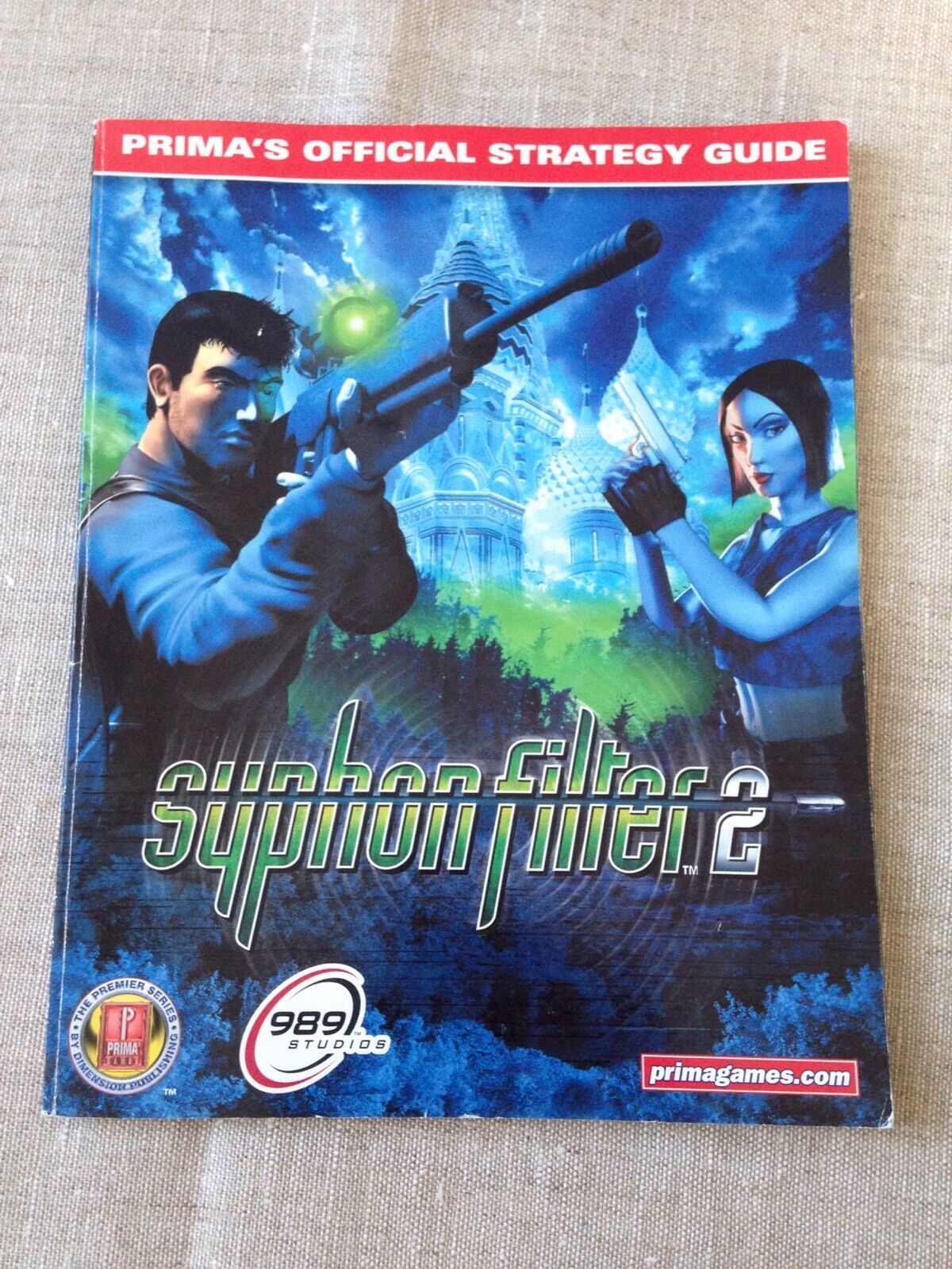 Prima Syphon Filter 2 Strategy Guide Used