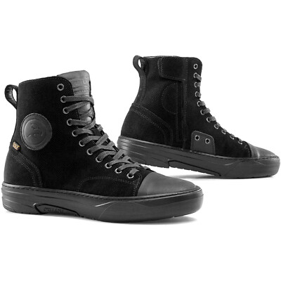 FALCO Lennox 3 schwarz Motorrad-Sneaker Schuhe CE mit D3O Protektoren Gr. 41