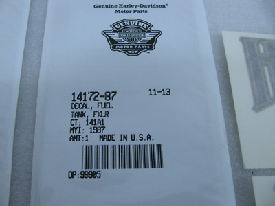 2 New NOS Genuine Original Factory Harley Davidson Gas Fuel Tank