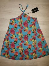 Prettylittlething Womens floral drop dress size uk 8