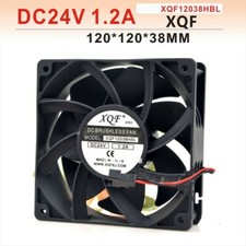 XQF XQF12038HBL DC24V 1.2A 12038 12CM 2 line double ball inverter cooling fan