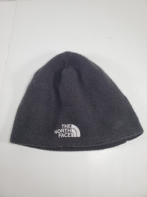 The North Face Black Knit Beanie Fleece Lined Unisex One  display picture 2