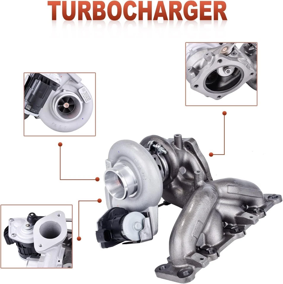 Turbocharger Turbo 28231-2GTA1 for Kia Optima Sorento Sportage 2.0L 2015-2020 Foto 3 de 4