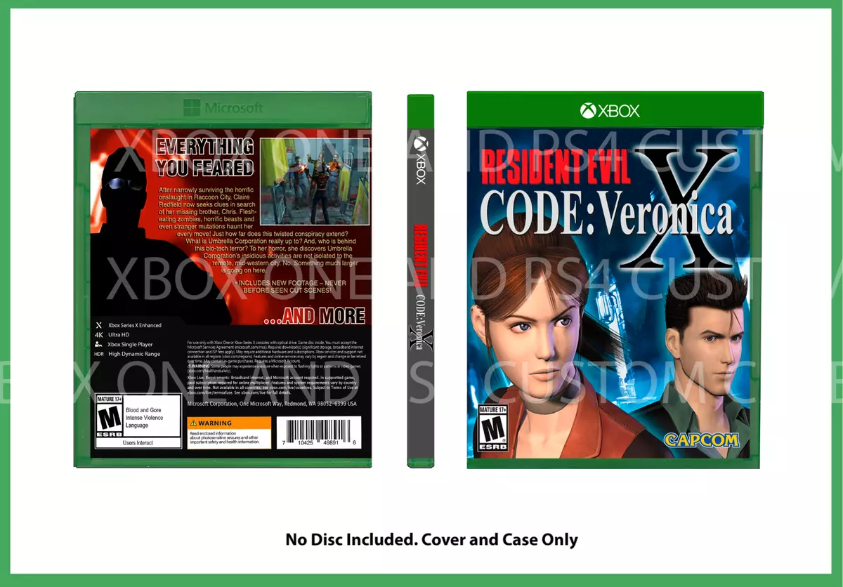 Resident Evil Code Veronica X HD for PS3 and Xbox 360 