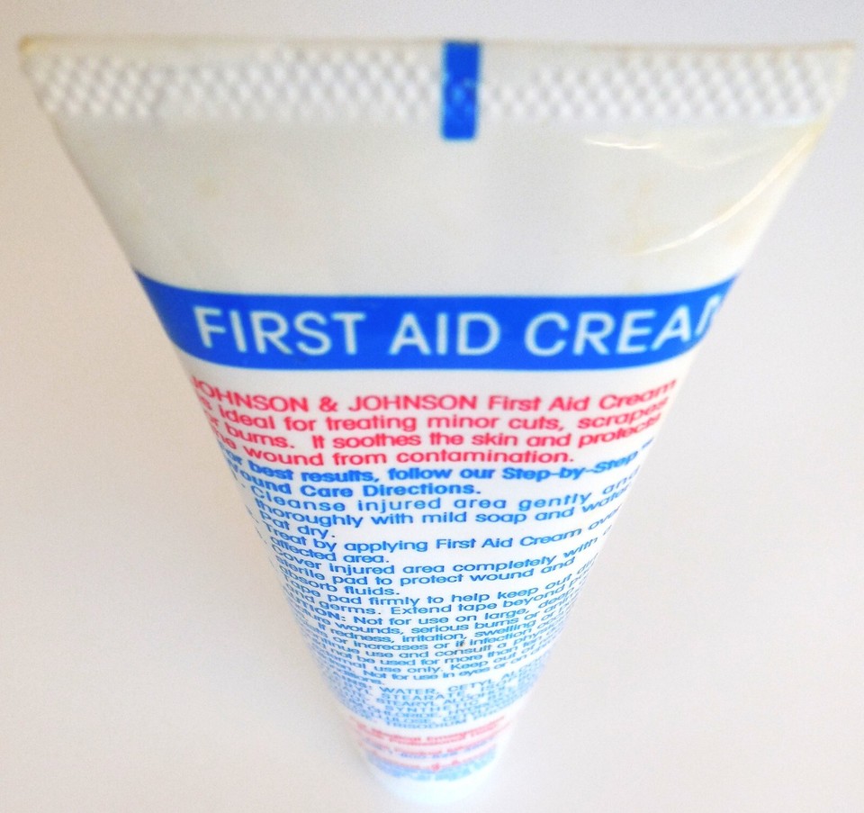 Collectible 1991 Johnson & Johnson First Aid Cream Item 4504DR Lot