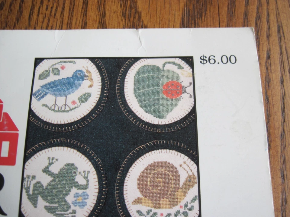 Prairie Schooler Garden Beasties Cross Stitch Chart/Leaflet No. 54. - Image 4 of 4