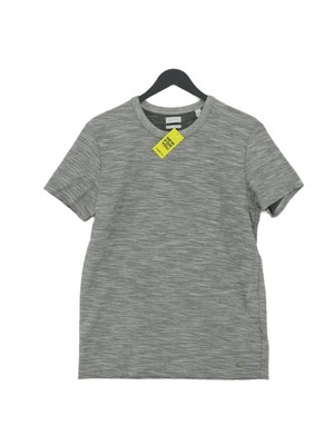 Esprit Herren T-Shirt M Grau 100% Sonstige Basic