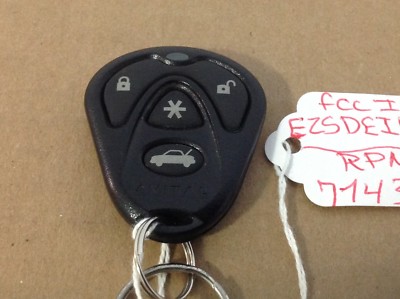  AVITAL-AUTOMATE-HORNET-PYTHON CAR ALARM REMOTE FCCID:EZSDEI474S-Part #: 7143L