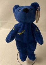 Wayne Gretzky 99 Blue Plush Beanie Bear NHL 1999 Salvinos Bammers USA