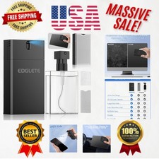 Professional Streak-Free Screen Cleaner Spray Kit - Refillable Eco-Friendly 2oz