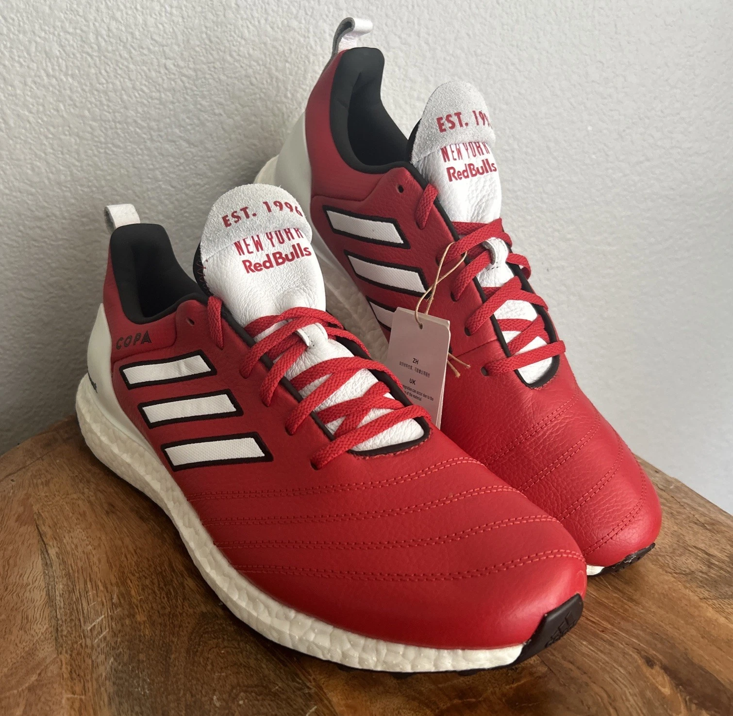 HQ5902 Adidas Copa UltraBoost DNA New York Red Bulls Men's Shoes 11.5