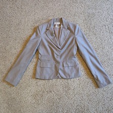 BCBGeneration Jacket Womens 6 Gray Wool Blend...