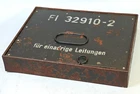 WWII German Luftwaffe Radio Cable Box Fl 32910-2 Army Group North Courland Attic
