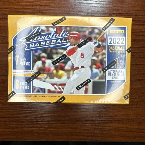 2022 PANINI ABSOLUTE BASEBALL Sealed BLASTER Box WITT OHTANI DOMINGUEZ CRUZ SOTO - Picture 2 of 6