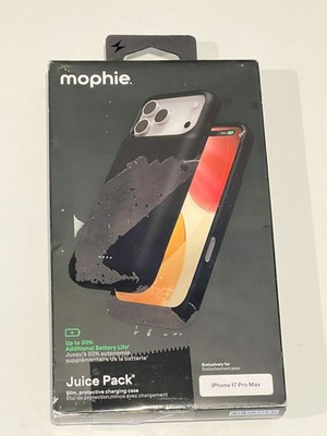 GENUINE mophie Juice Pack Battery Case for Apple iPhone 17 Pro Max - Black  | eBay
