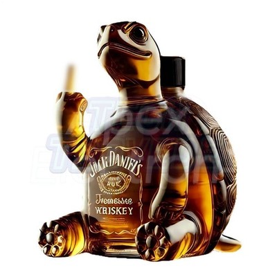 Turtle Whiskey Bottle 2025 Unique Animal Glass Whiskey Bottle Decanter Good Gift