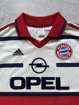 VINTAGE ADIDAS BAYERN MUNCHEN 98/00 FOOTBALL SOCCER Jersey