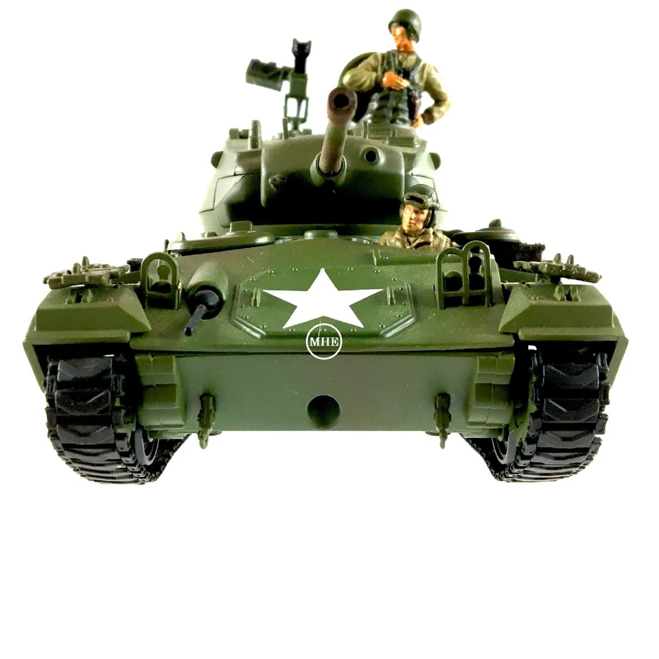 21st Century Toys Ultimate Soldier 1:32 Segunda Guerra Mundial Ejército de los Estados Unidos M24 tanque de café y tripulación Foto 2 de 4