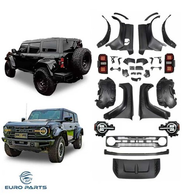 #ad Fit For 2021 Ford Bronco upgrade Raptor Front and Rear Bumper Kit modify $2899.00