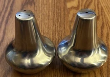 Vintage MCM Selandia 18/8 Salt and Pepper Shakers Set Stainless Steel - Denmark