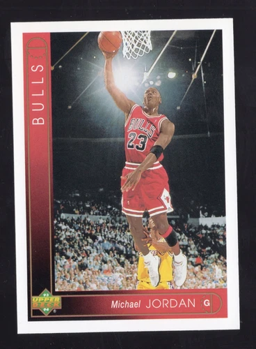 MICHAEL JORDAN AUTHENTIC CARD #23 UPPER DECK  1993