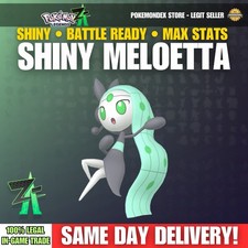 ✨ SHINY MELOETTA ✨ BATTLE READY ✨ 6IV - Pokemon Legends Z/A