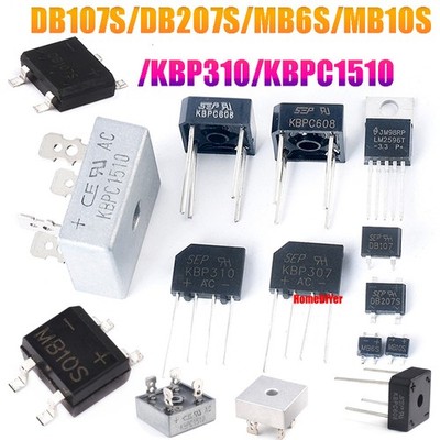 Bridge Rectifier DB107S/DB207S/MB6S/MB10S/KBP310/KBPC1510 Serie Bridge Rectifier