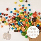 20 Pcs Halloween Theme Small Pendant Hanging Decor Hollowed-Out Hangings