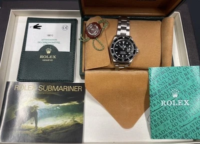 16610 Rolex Submariner Date aus 2001 Full Set LC100 mit Box & Papieren