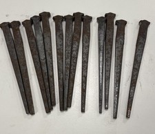 X20 4" Vintage Forged Steel Floorboard Brad Nails, Beautiful Craftsmanship
