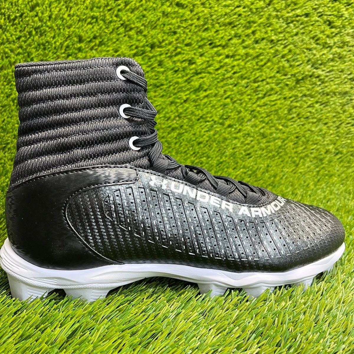 ** RARE ** MEN\'S UNDER ARMOUR FOOTBALL CLEATS SHOES UA MENS SIZE 14 HIGH TOPS Under Armour Men main image 2