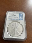 2022 W Proof American Silver Eagle - NGC PF70 ULTRA CAMEO First Day of Issue