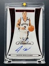 2021-22 Panini Flawless Jason Williams Distinguished Ruby Auto 02/15≈1/1 JSY#