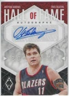 2023-24 Phoenix ARVYDAS SABONIS Trail Blazers Hall of Fame Autographs #'d/99