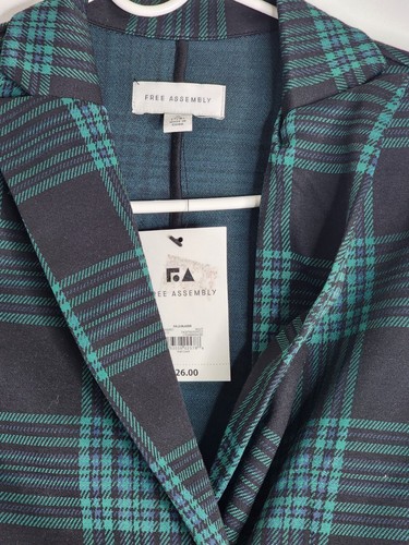 Jacket By Free Assembly Green Size M(7-8) Girls - Picture 3 of 4