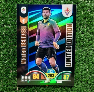 CARD ADRENALYN XL PANINI 2018/19 FIORENTINA BENASSI LIMITED EDITION 2019  